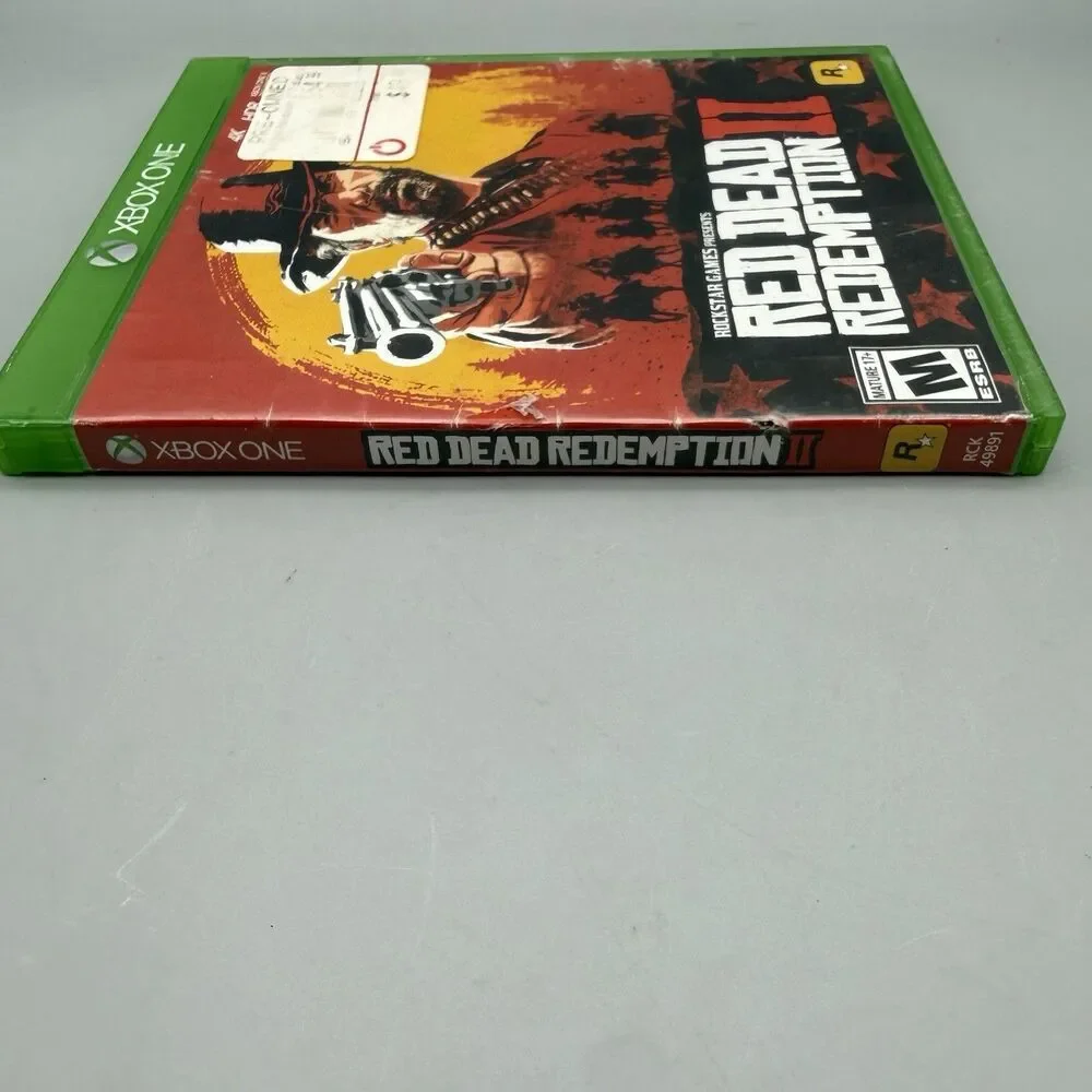 Red Dead Redemption 2 Xbox One CIB With Map 2 Discs Missing Manual